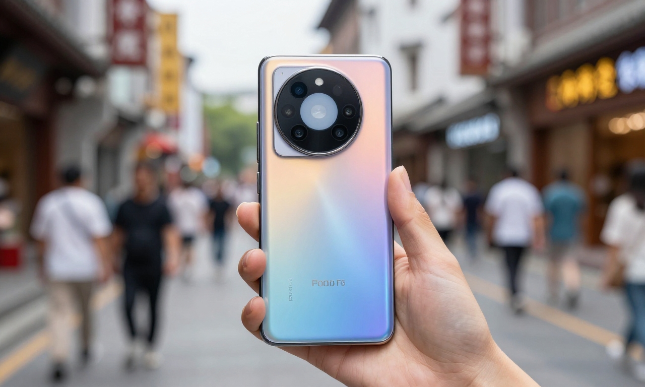 Poco F8 Ultra camera system in use