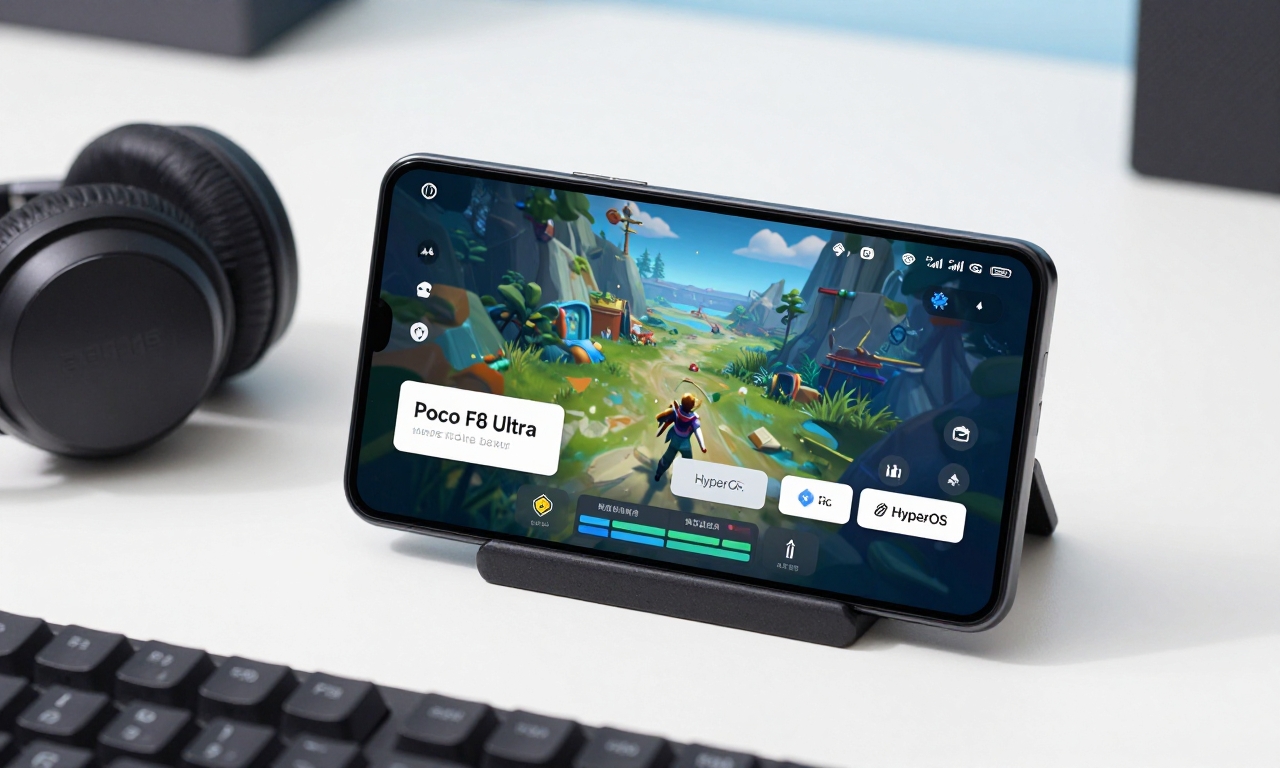 Poco F8 Ultra software and gaming UI