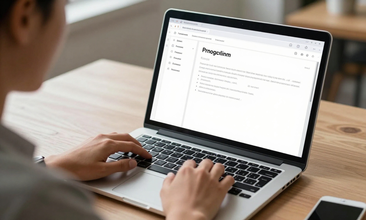 User experiencing flow state with intuitive software interface