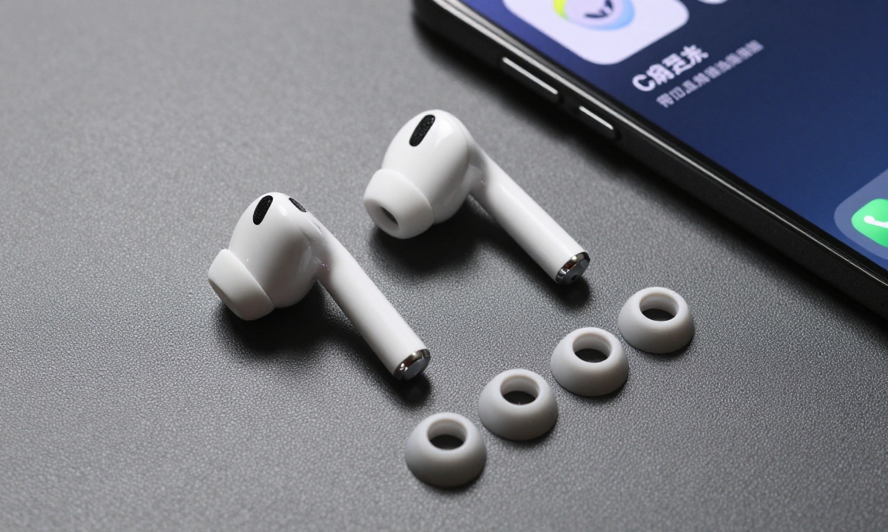 AirPods Pro 3 with ear tips and features