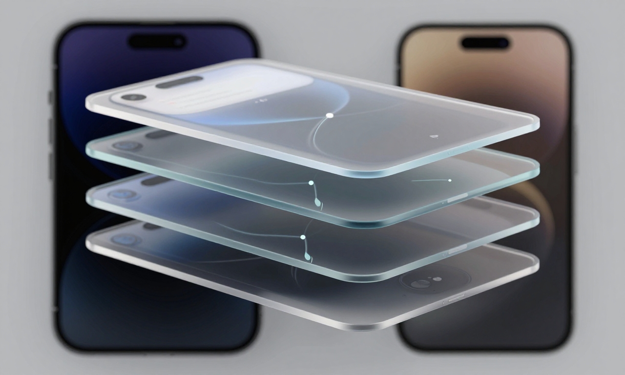 Liquid Glass design philosophy visualization