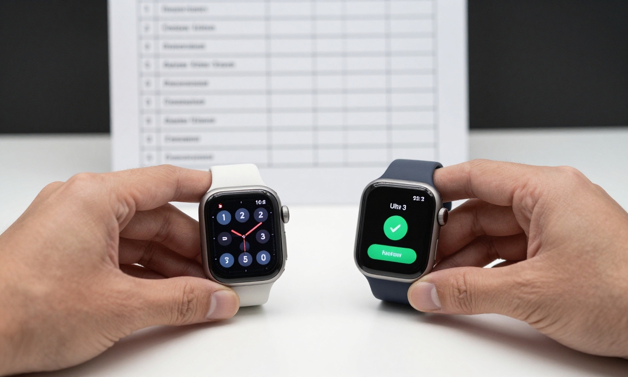Comparing Apple Watch Ultra 2 and Ultra 3