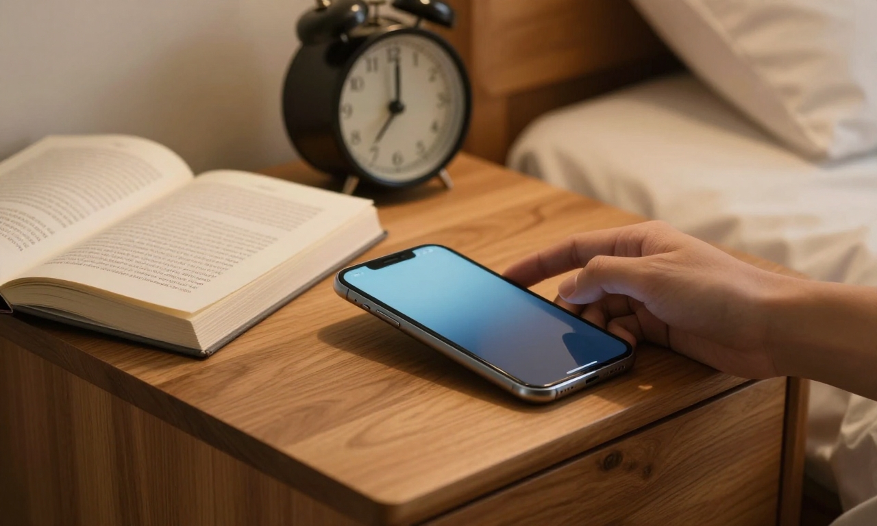 Setting digital boundaries by disconnecting from smartphone