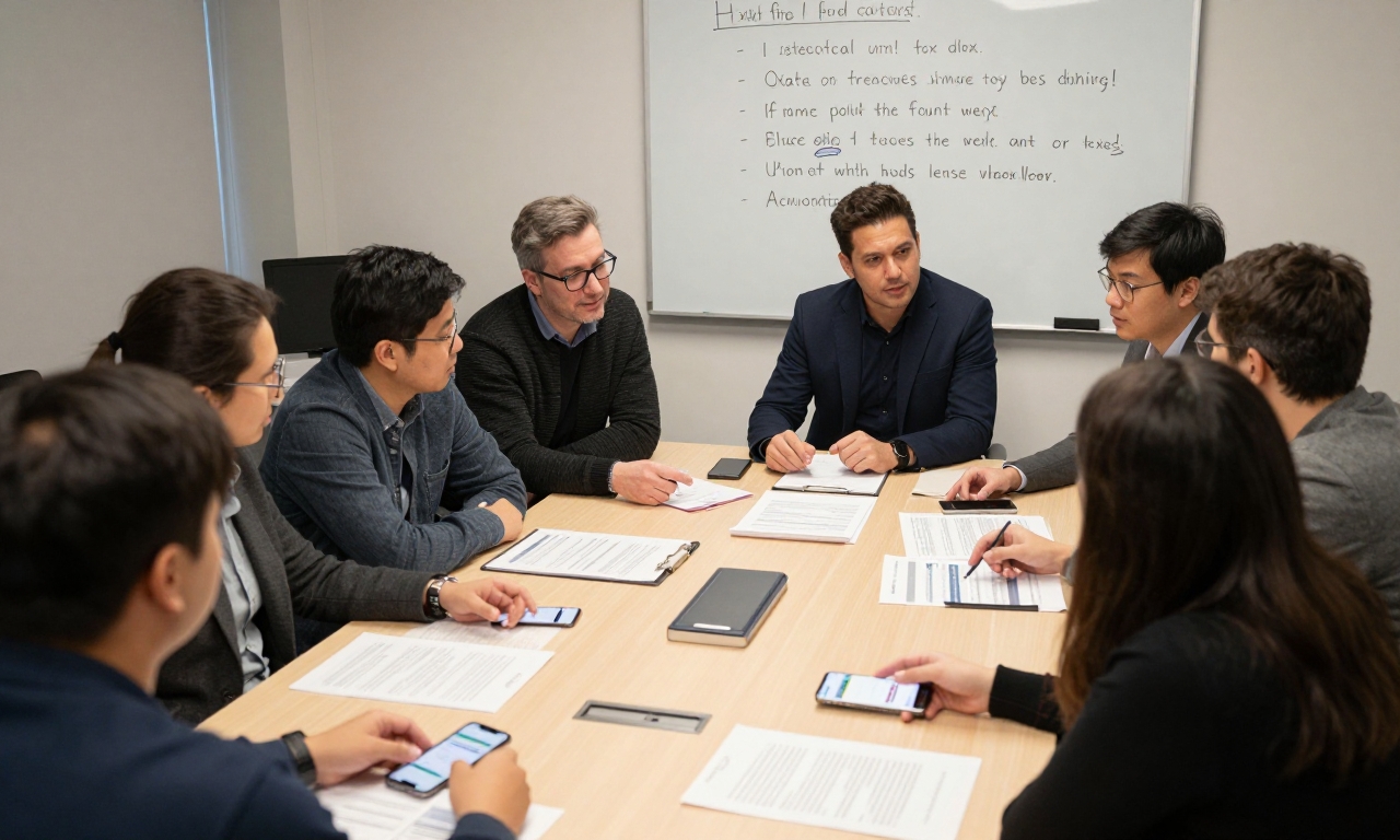 Collaborative meeting to fix mobile design standards