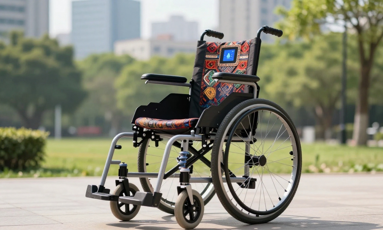 Customized wheelchair with integrated technology