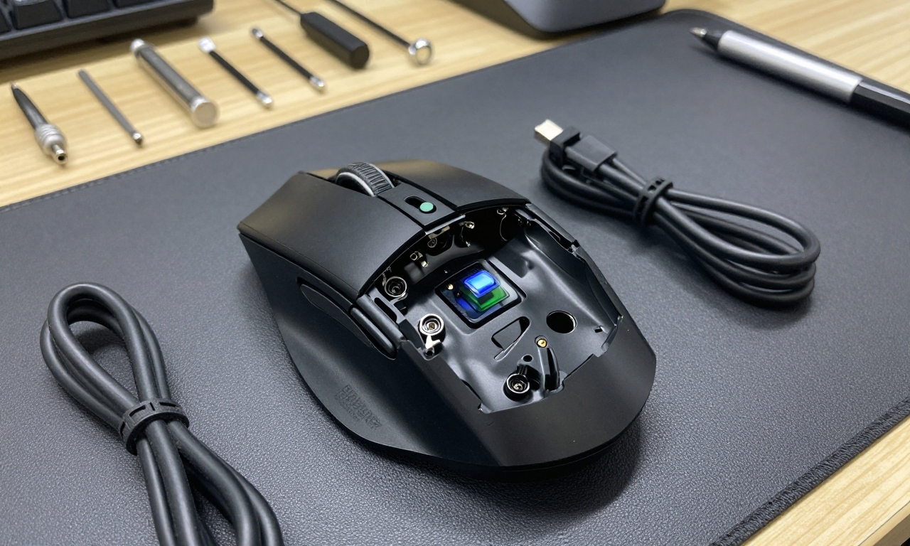 Internal components of Razer DeathAdder V3 HyperSpeed