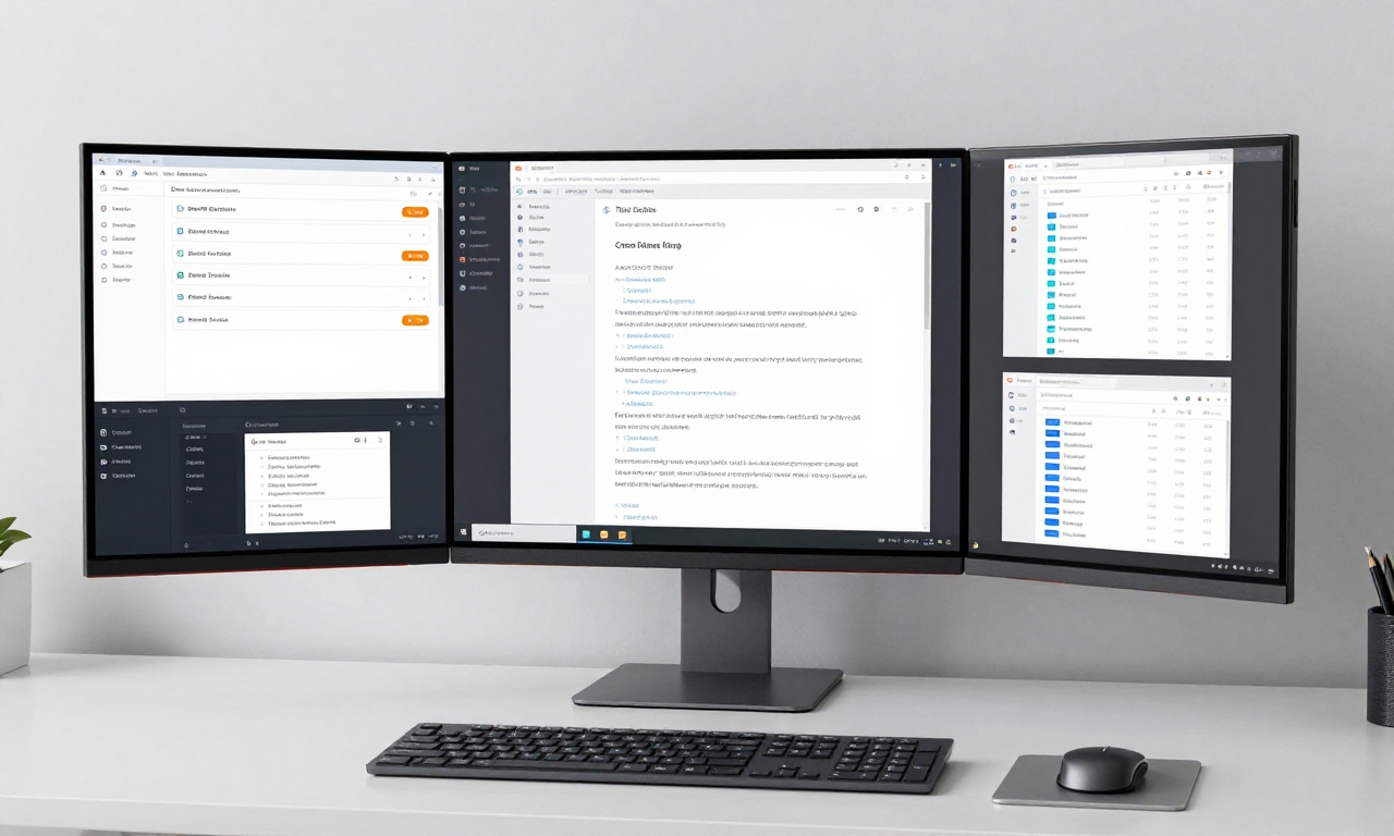 TriFold in three-app productivity mode