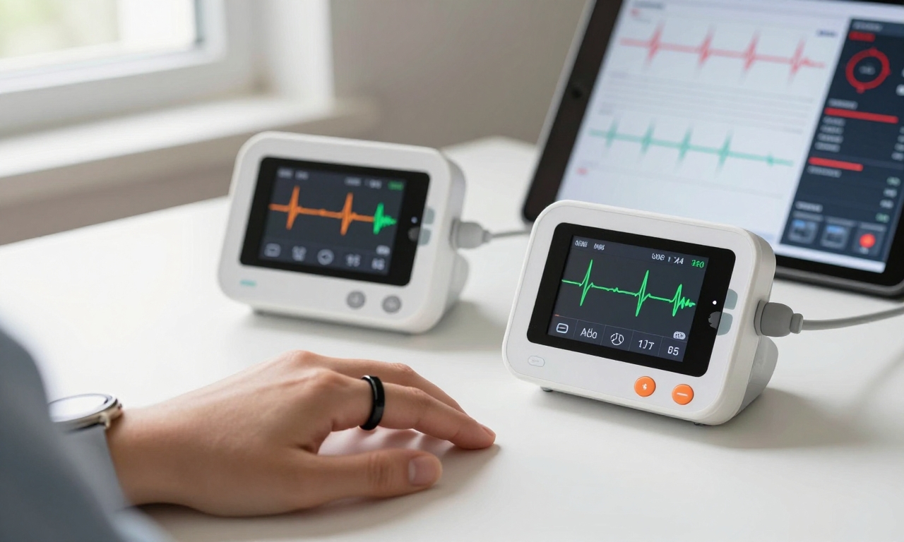 Smart ring accuracy testing with medical device comparison