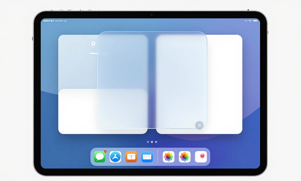 iPadOS Liquid Glass balanced implementation