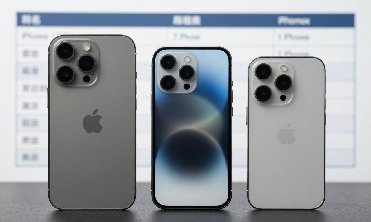 iPhone 17 Pro Max compared to standard and Air models