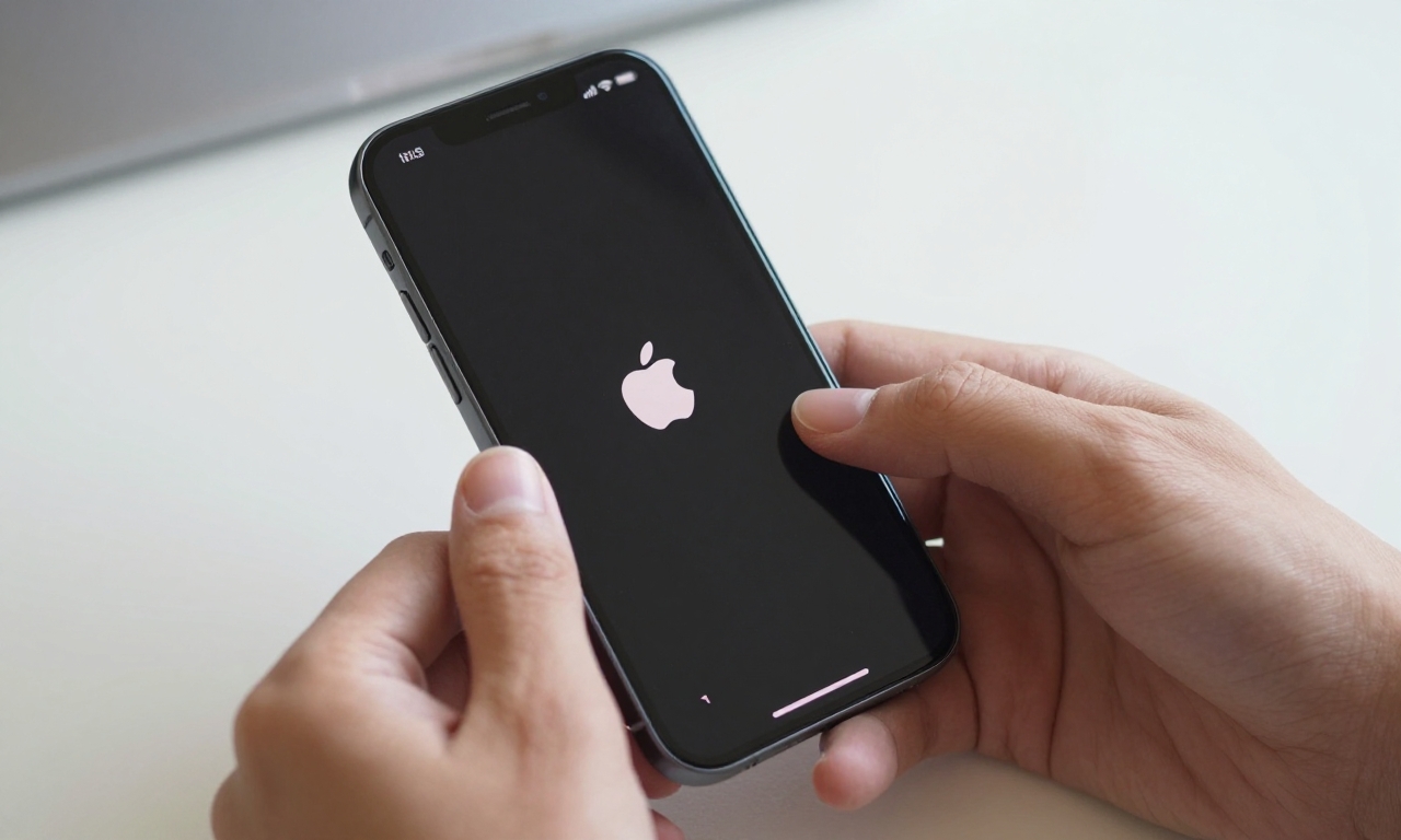Forcing iPhone restart to clear system data