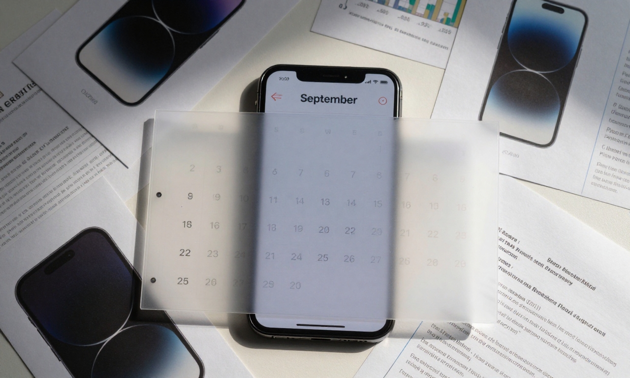 Predictable iPhone release cycle with leaks and rumors