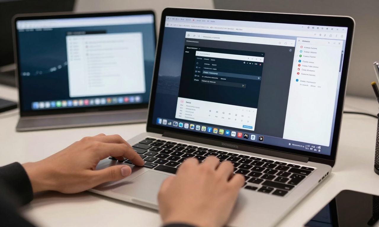 MacBook Air demonstrating efficient workflow capabilities