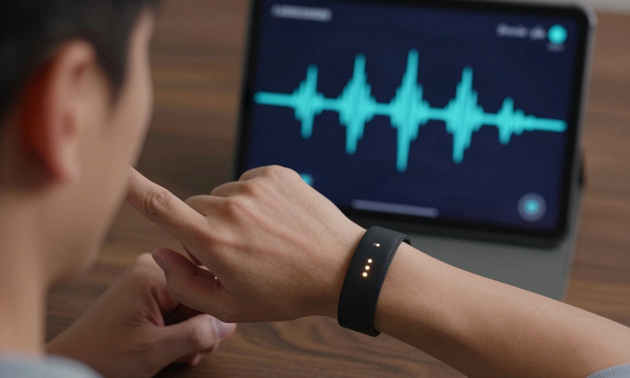 User experiencing gesture recognition accuracy challenges during calibration