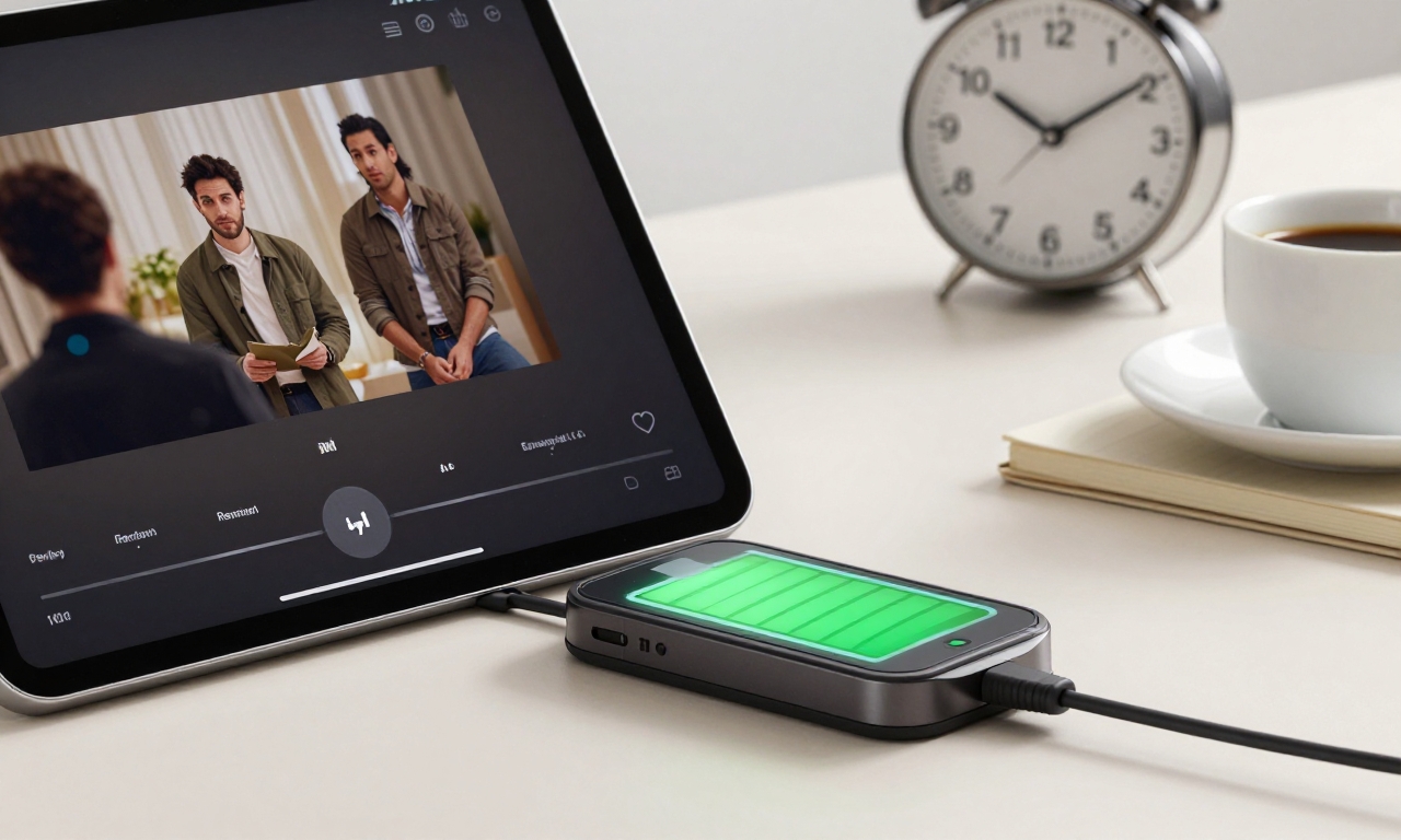 OPPO Pad 5 charging with battery life indicators