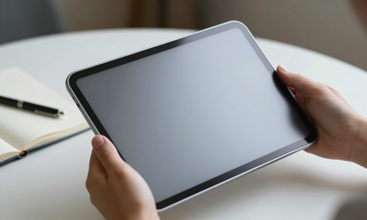 Person holding thin OPPO Pad 5 tablet