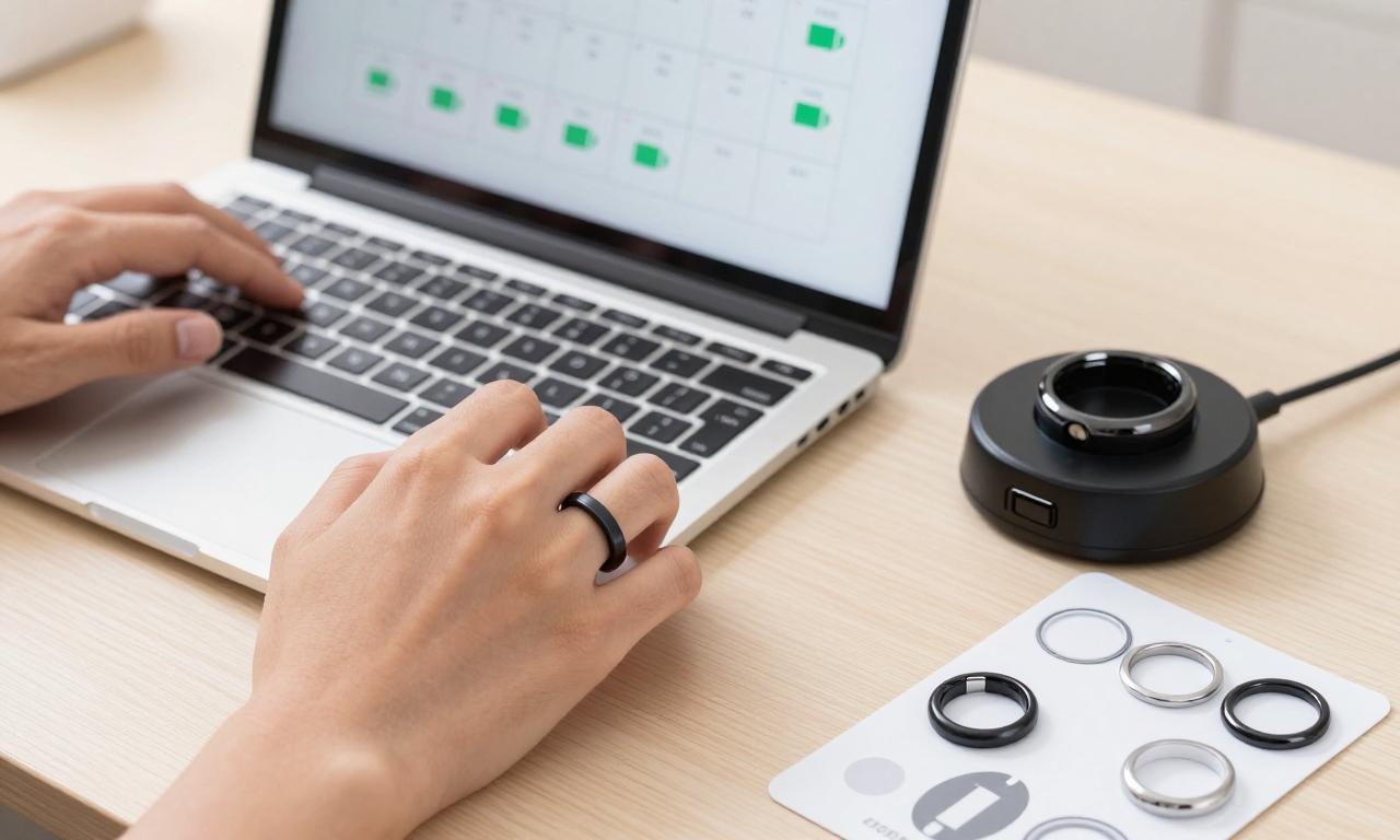 Smart ring daily use with battery and comfort considerations