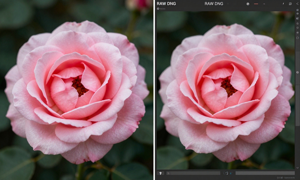 Comparison of Project Indigo JPG and RAW DNG file outputs