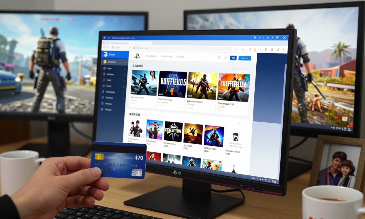 PS5 game pricing and complex menus