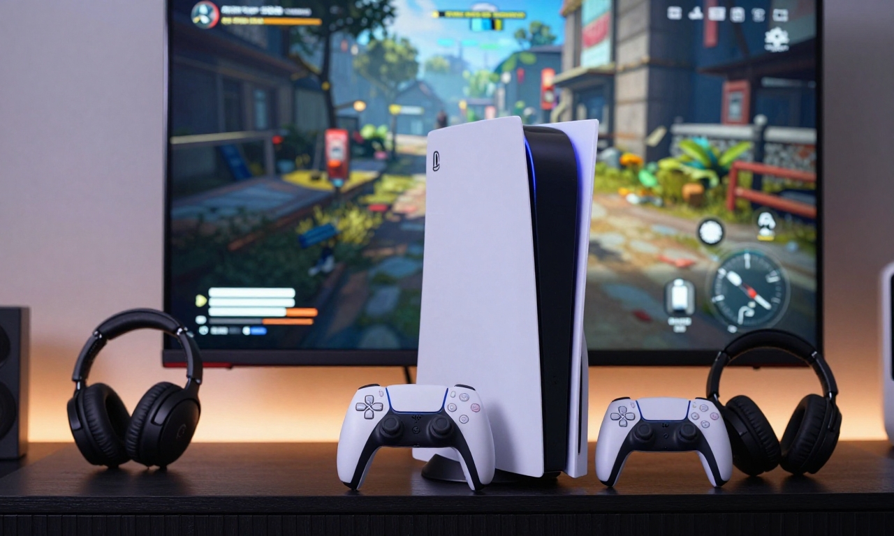 PS5 setup for adult gamers