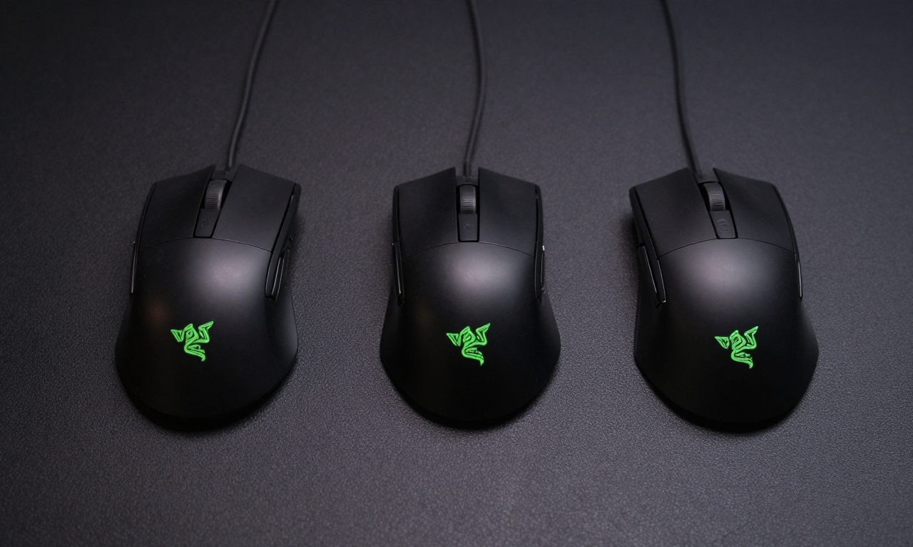Comparison of Razer DeathAdder V3 with competing mice