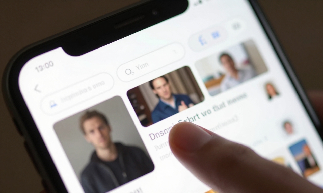 Mobile website with display glitches and interaction problems