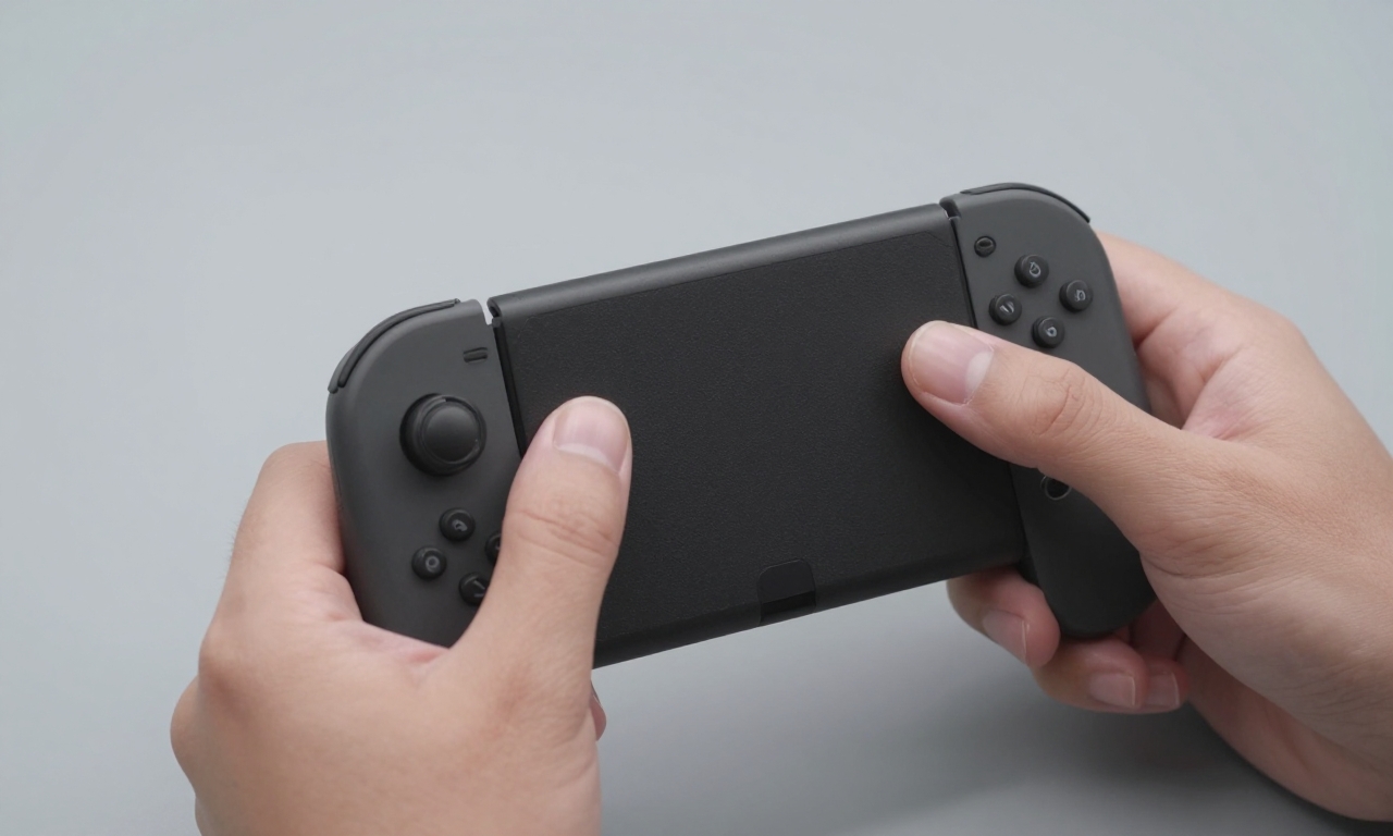 Close-up of Switch 2 Charging Grip back buttons