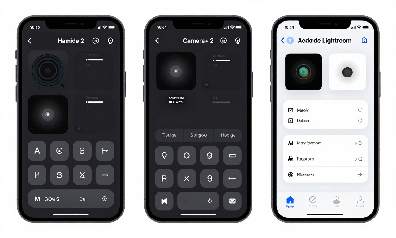 Third-party camera apps as alternatives to iOS 26 camera