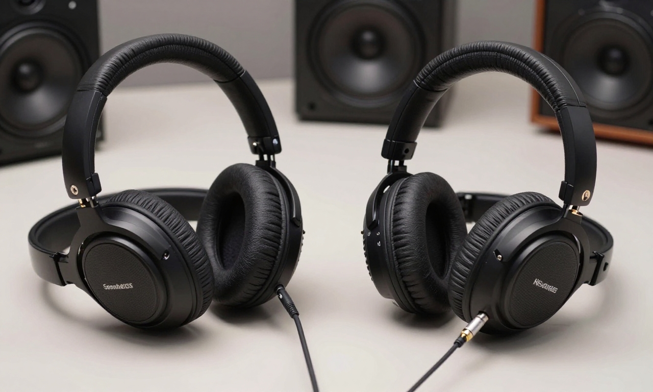 Recommended open-back headphone models display