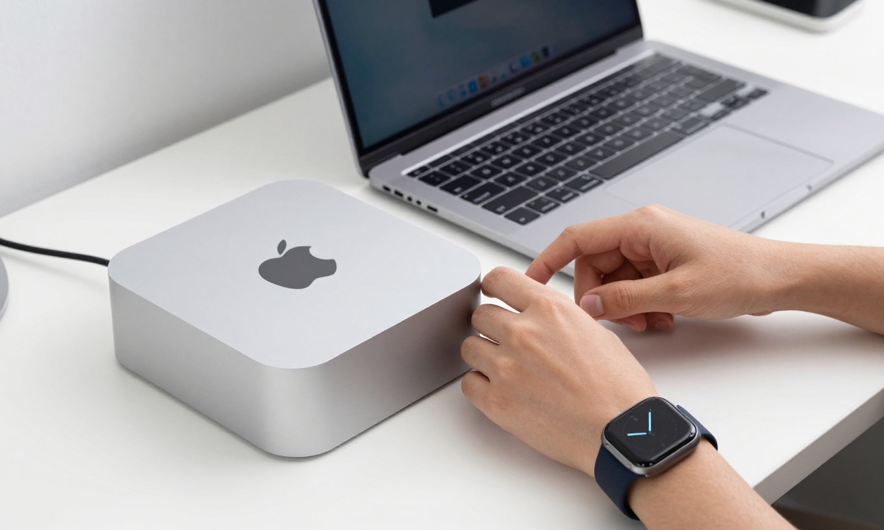 Unlock Mac mini with Apple Watch Ultra 3
