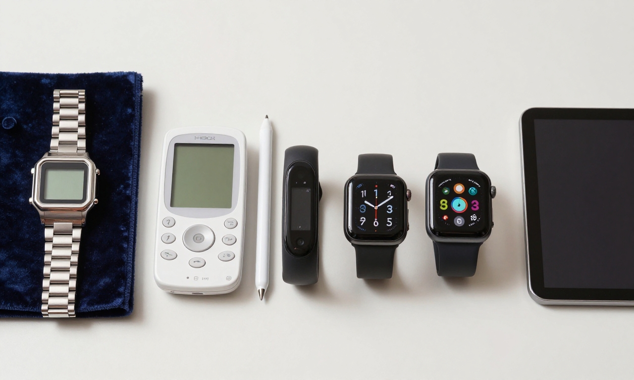 Evolution from vintage watch pen to modern wearable technology