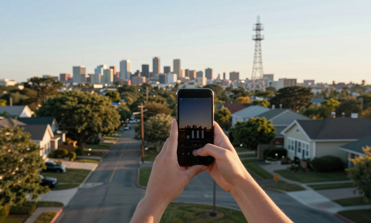 Patchy 5G coverage between city and suburbs