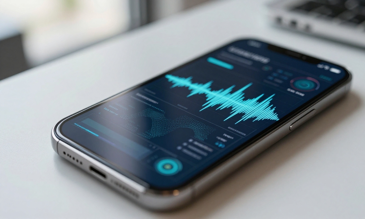 Smartphone analyzing behavioral biomarkers and patterns