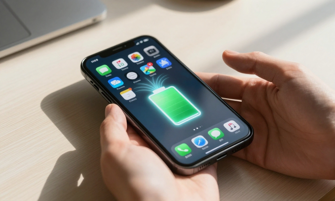 Smartphone battery drained by resource-intensive apps