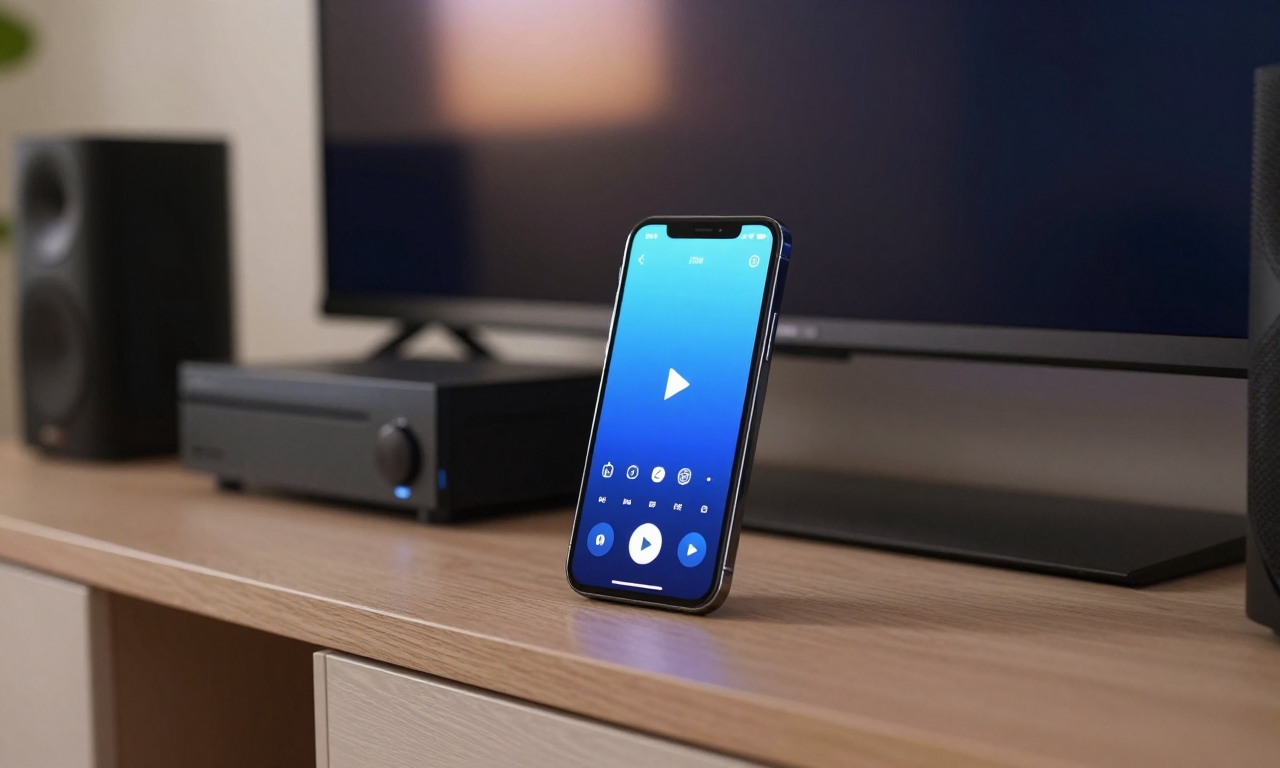 smartphone controlling entertainment system with voice integration