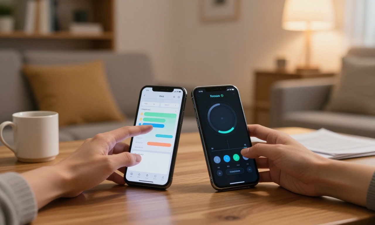 Comparing iOS and Android wellbeing features