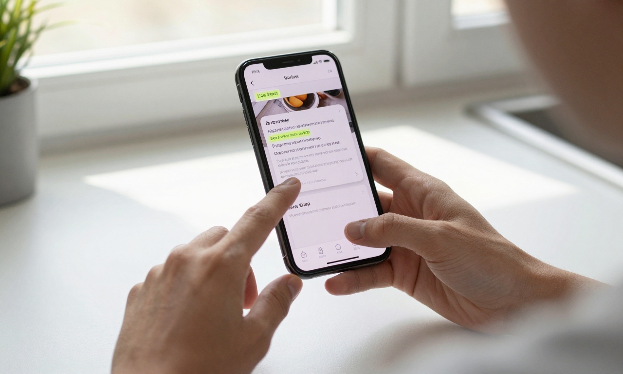 Activating Back Tap feature while using Live Text on iPhone
