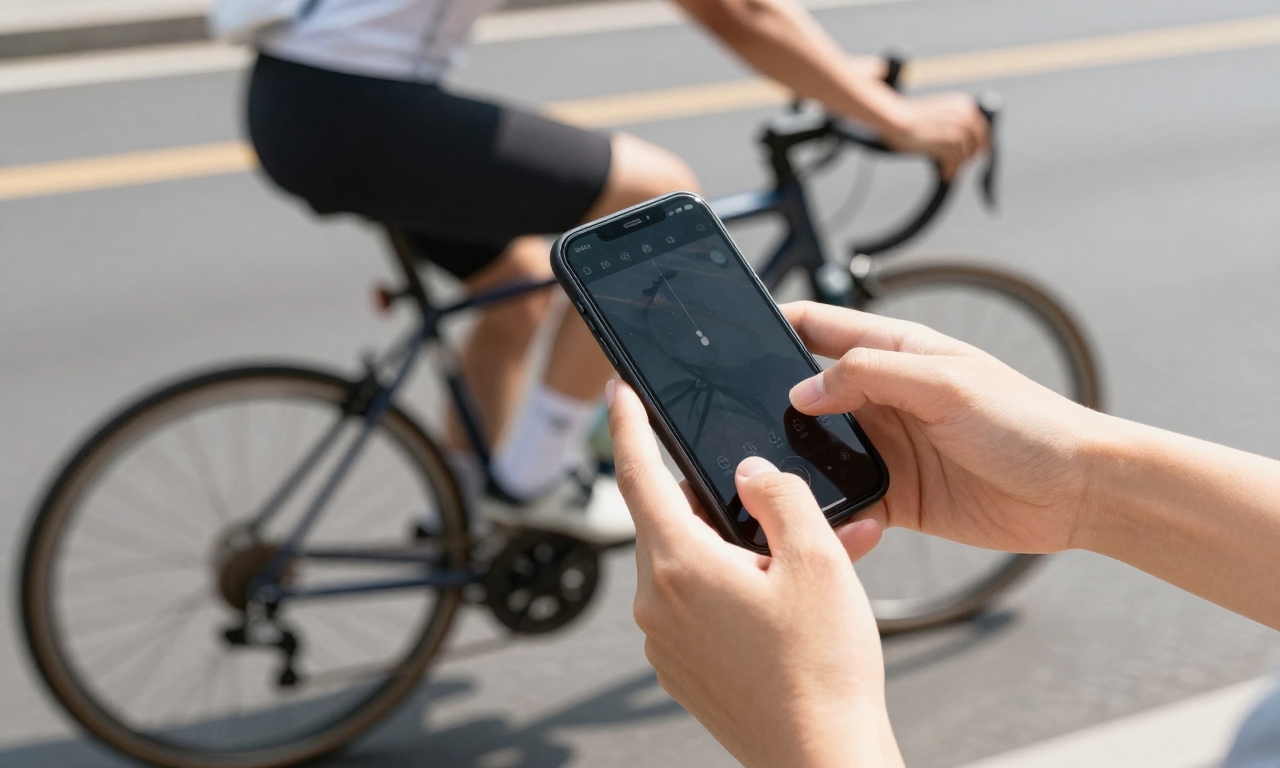 adjusting manual camera settings on smartphone
