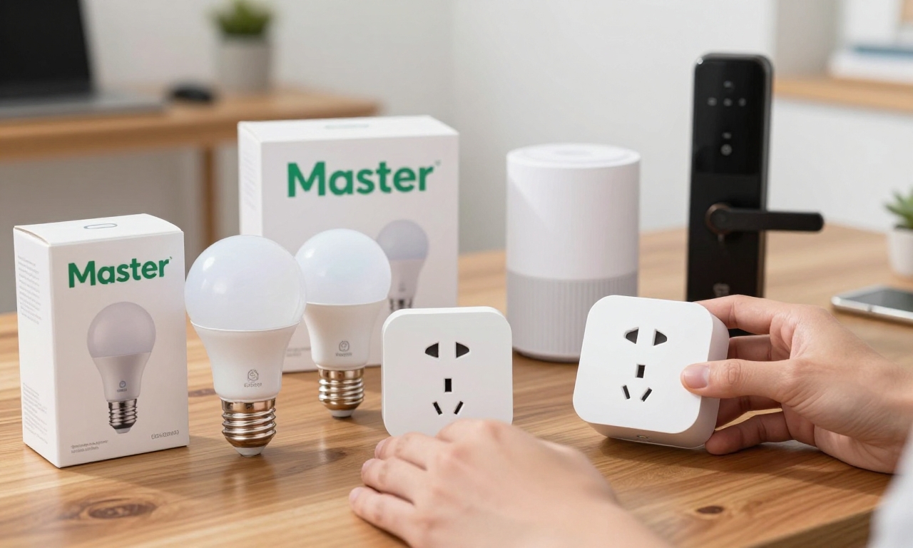 Matter-certified smart home devices on display