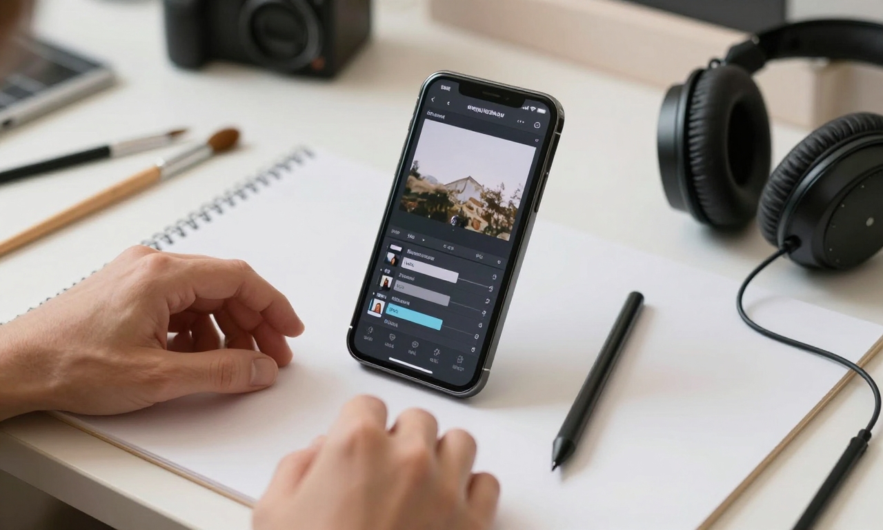 Smartphone creative studio for artists