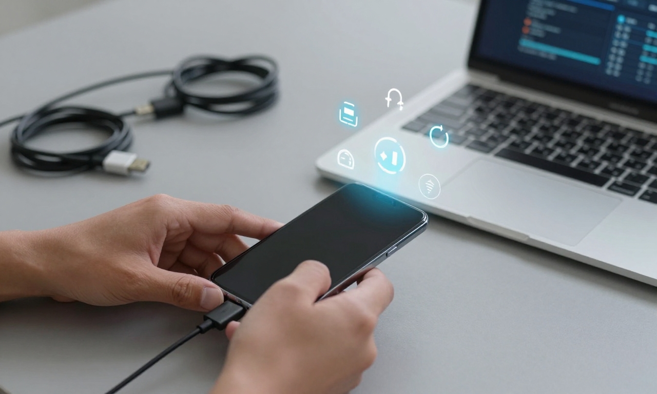 Preparing smartphone for rooting process