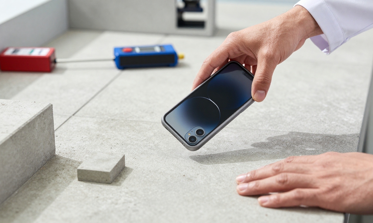 Smartphone drop test methodology