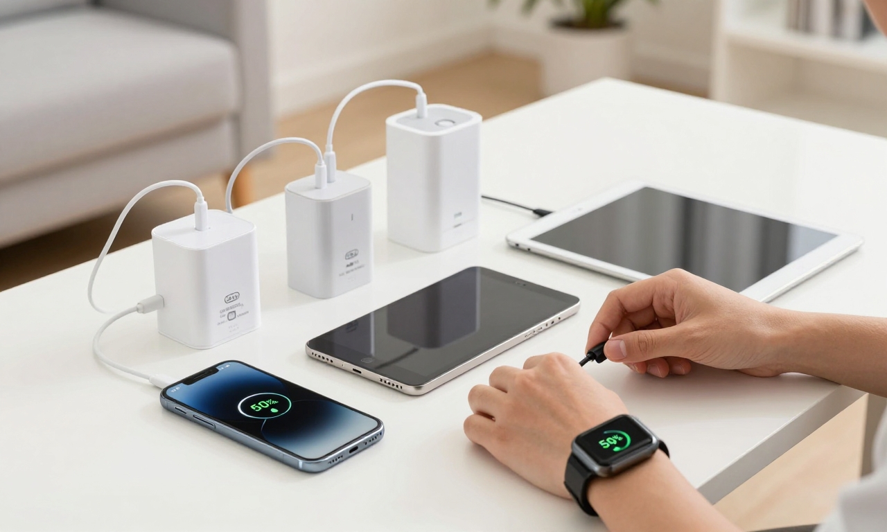 Multiple devices with optimal charging