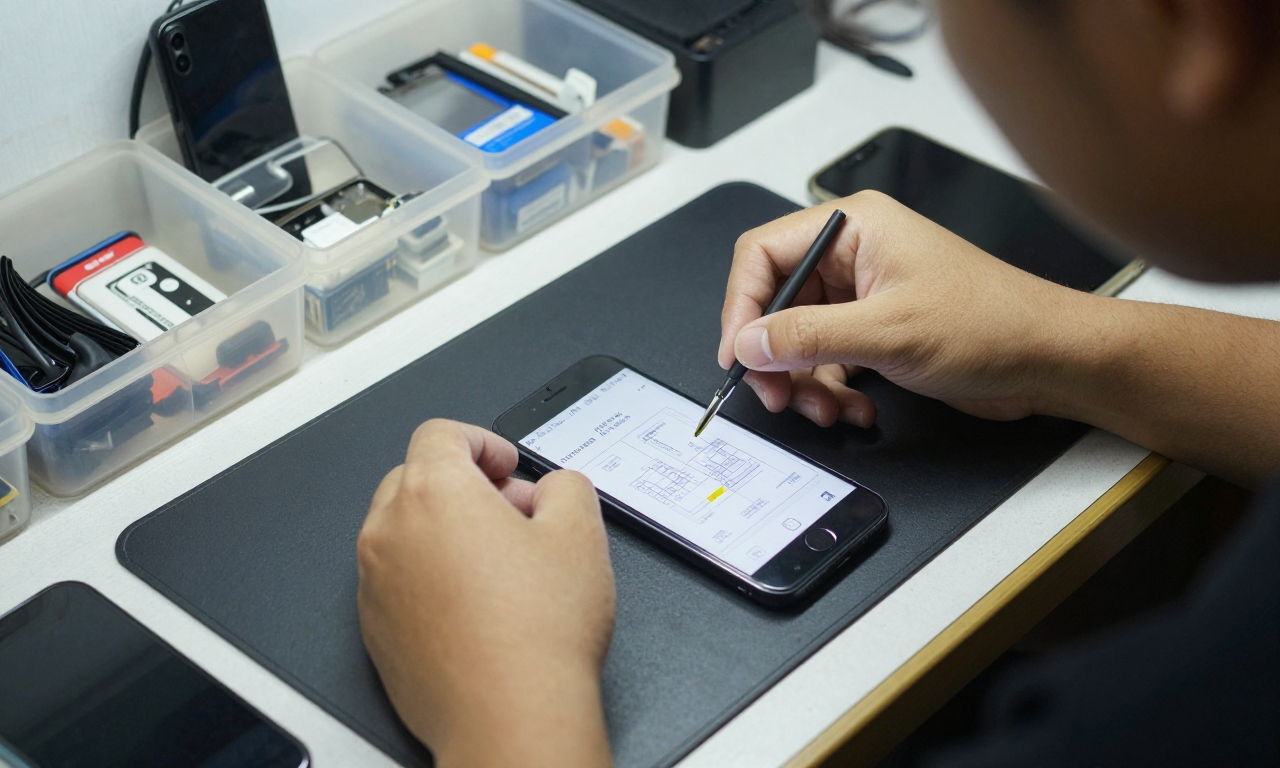 Smartphone storage upgrade process