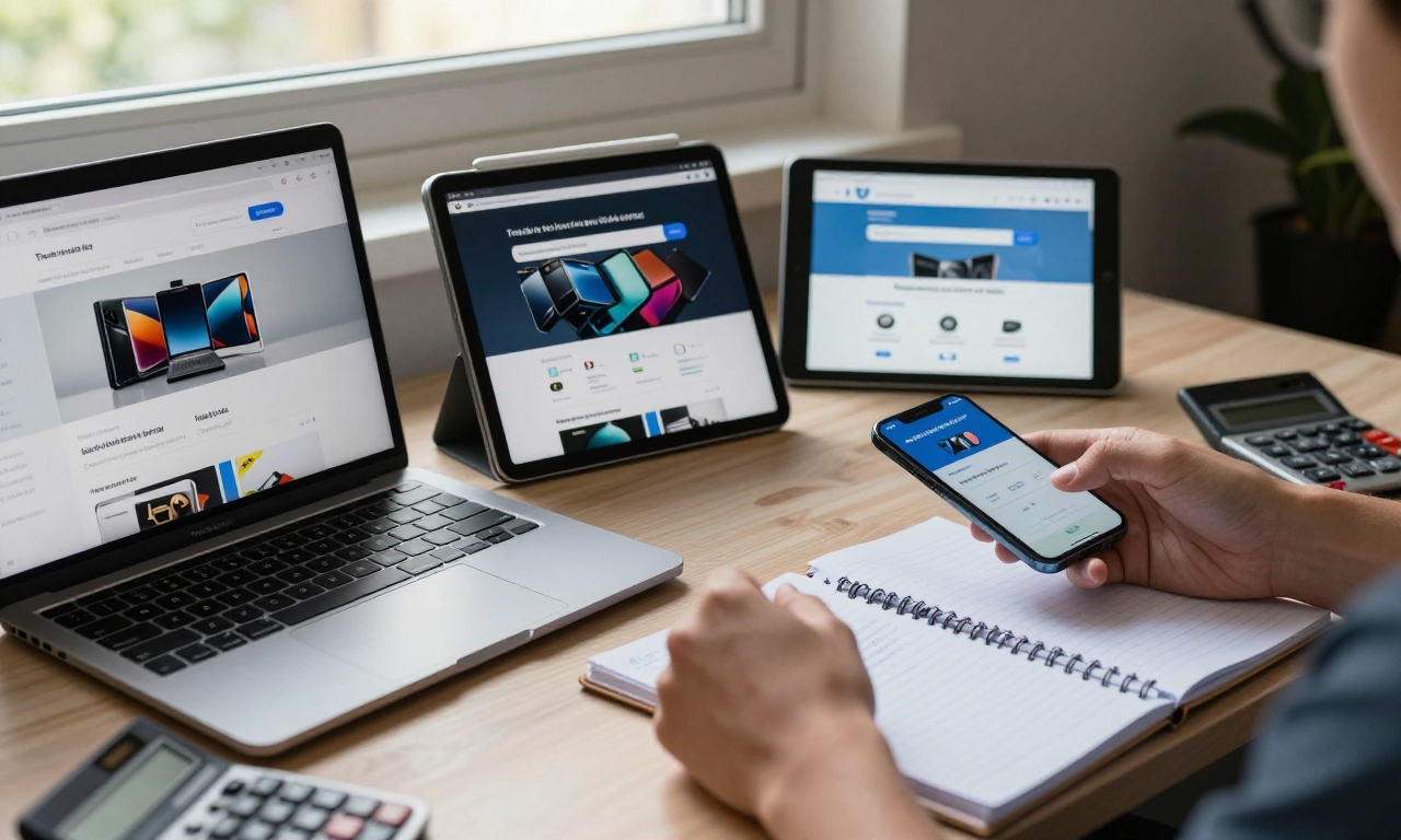 Comparing multiple trade-in platform offers