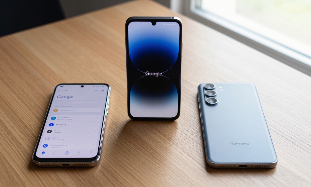 Comparison of three smartphone AI systems