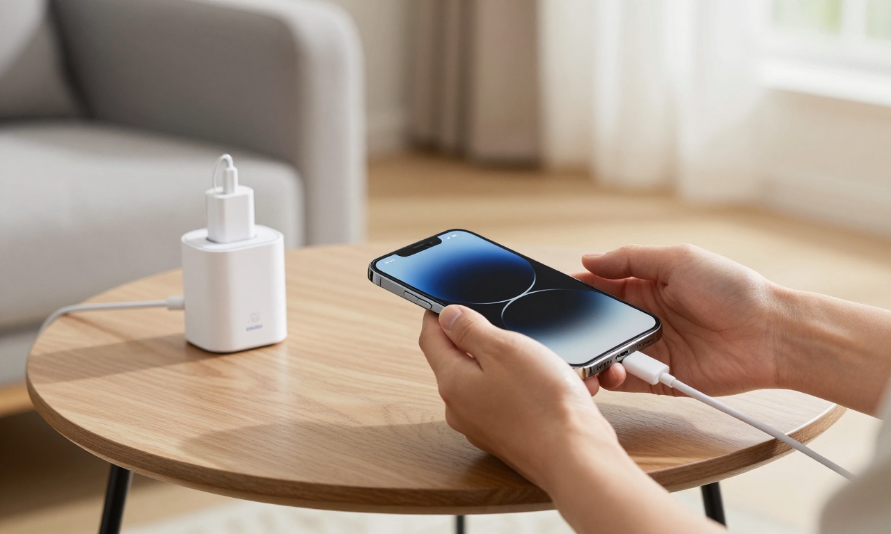 Balancing smartphone use with charging convenience