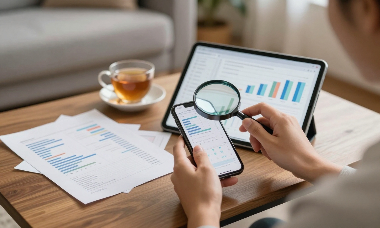 Person assessing subscription value and usage