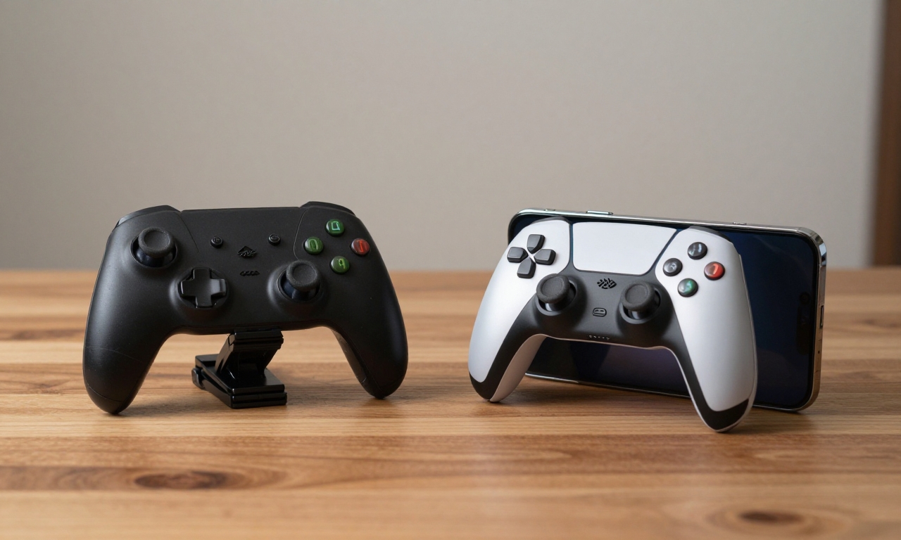 Clip-on controller versus dedicated gaming phone