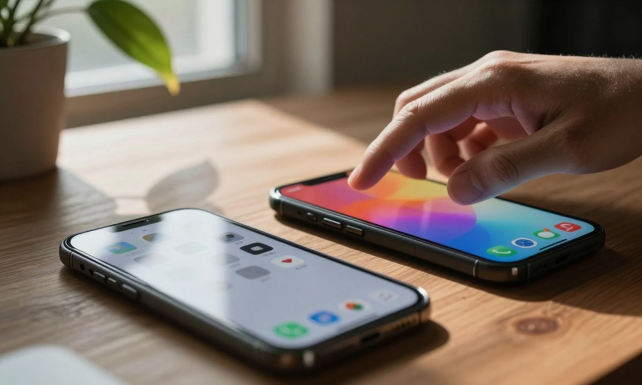 Context-based iPhone lock screen switching